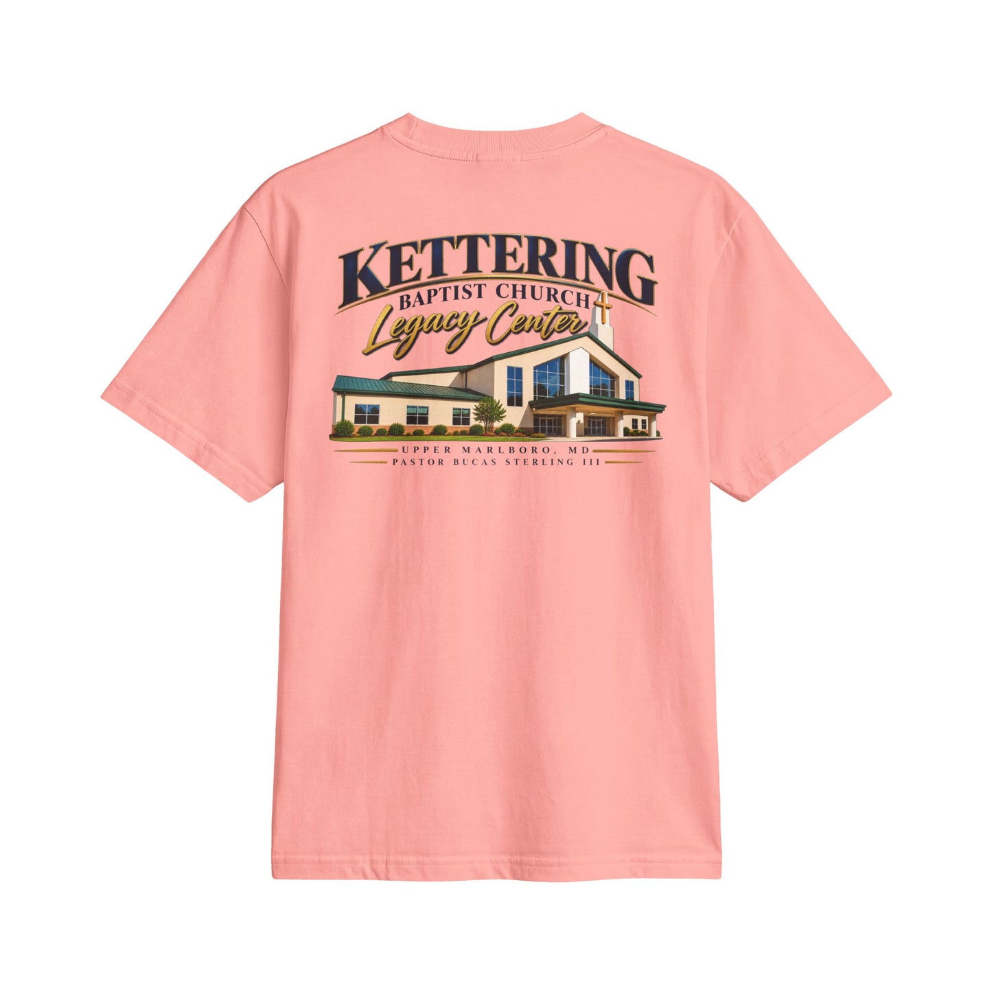 Adult T-Shirt - Kettering Baptist Church Legacy Center Pic