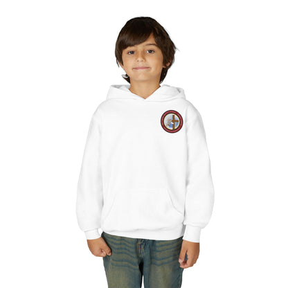 Youth Hoodie — “God’s Plan Hits Different” Inspirational Christian Pullover