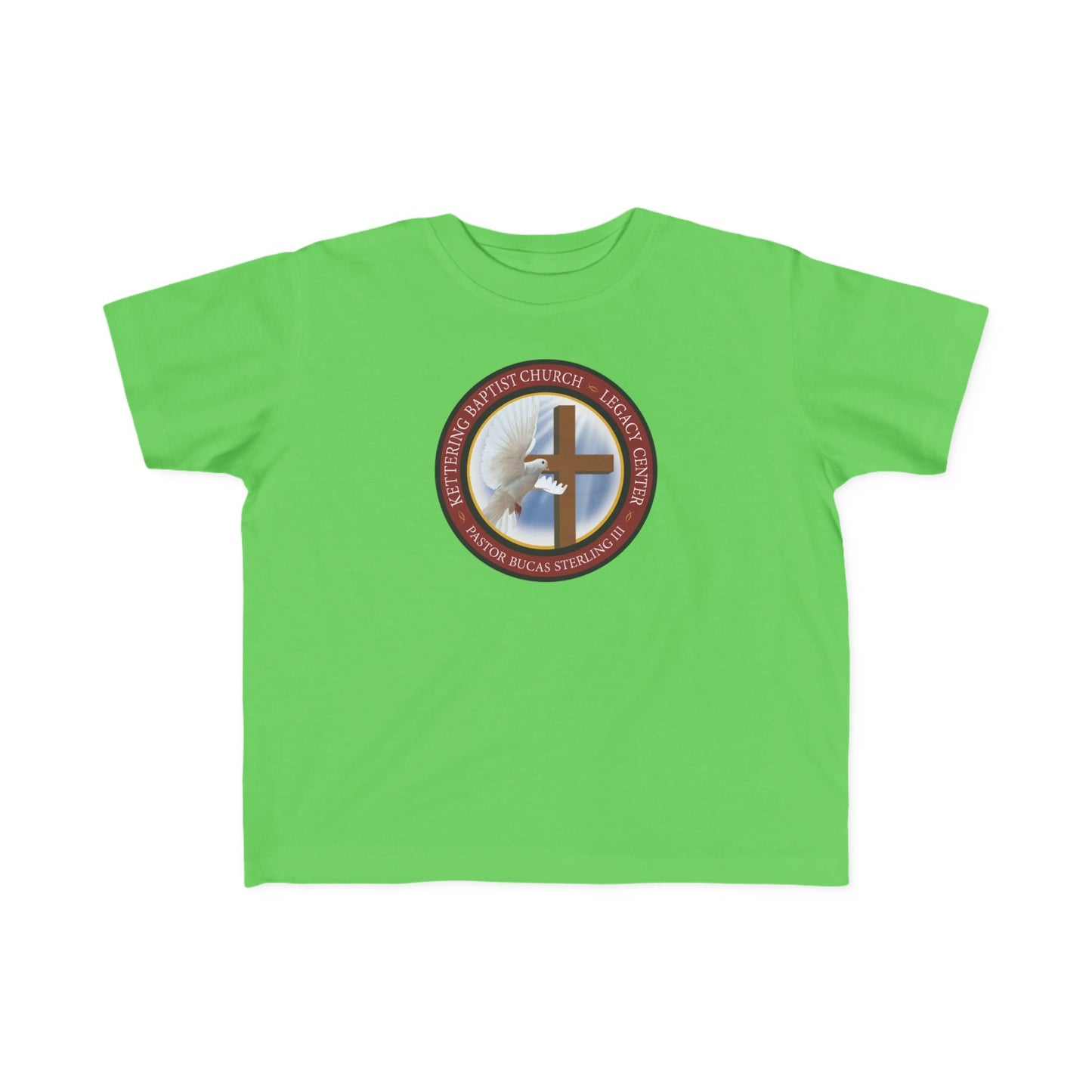 Toddler Cross Tee — Christian Church Logo Kids T‑Shirt