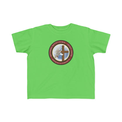 Toddler Cross Tee — Christian Church Logo Kids T‑Shirt