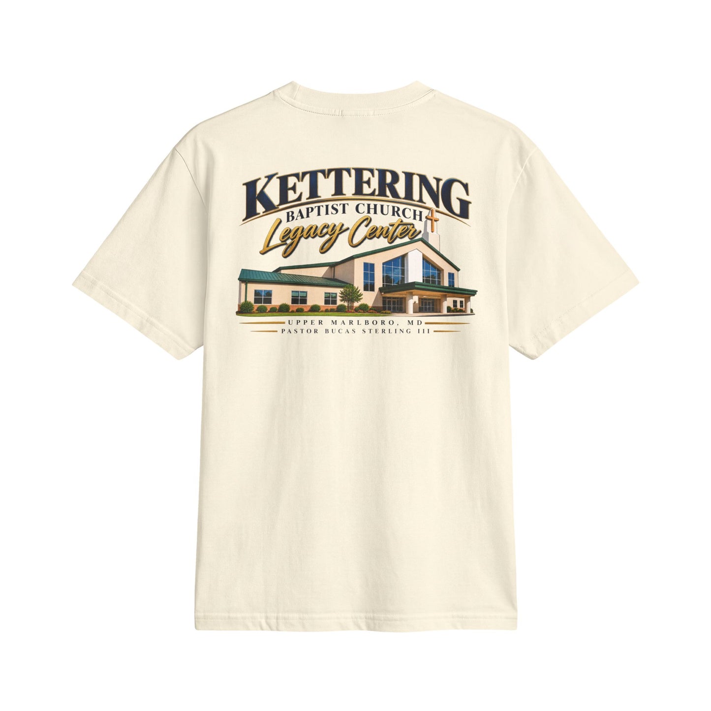 Adult T-Shirt - Kettering Baptist Church Legacy Center Pic