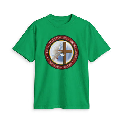 Church Logo T-Shirt — Faith Cross & Dove Design