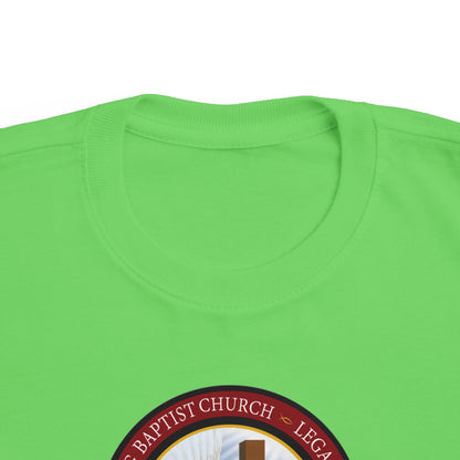 Toddler Cross Tee — Christian Church Logo Kids T‑Shirt