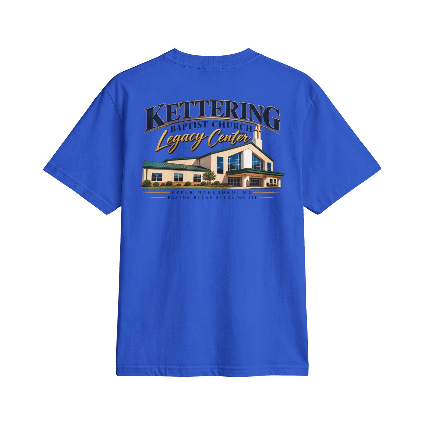 Adult T-Shirt - Kettering Baptist Church Legacy Center Pic