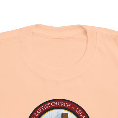 Toddler Cross Tee — Christian Church Logo Kids T‑Shirt