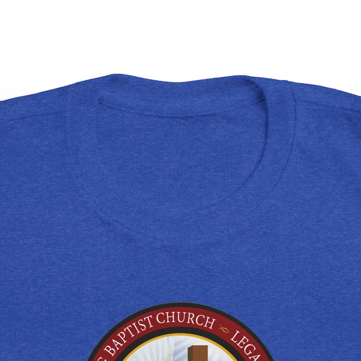 Toddler Cross Tee — Christian Church Logo Kids T‑Shirt