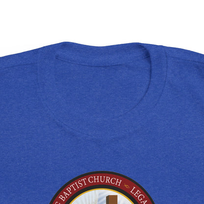 Toddler Cross Tee — Christian Church Logo Kids T‑Shirt