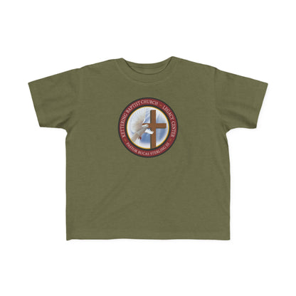 Toddler Cross Tee — Christian Church Logo Kids T‑Shirt