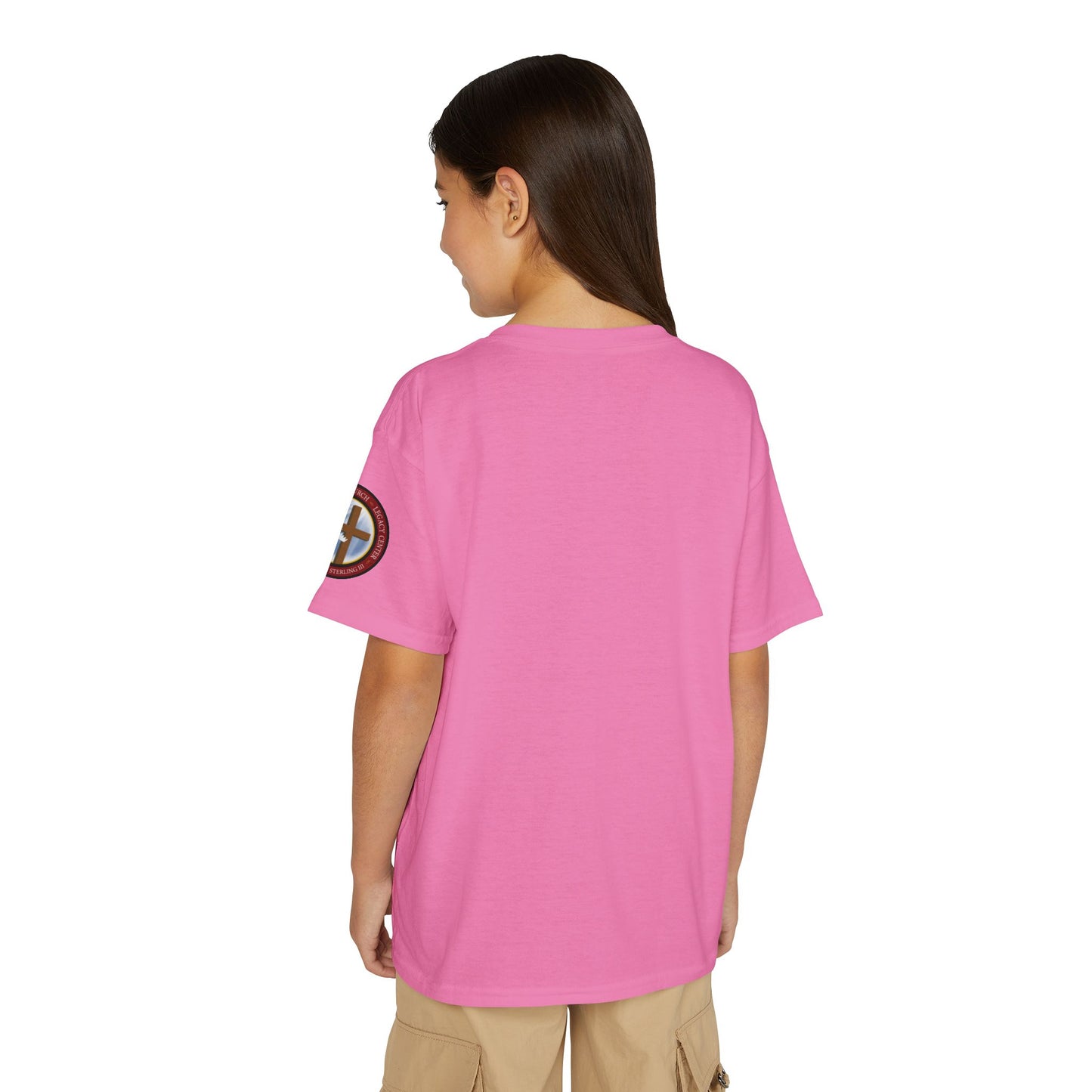 Chosen Loved Forgiven Called Youth T‑Shirt — 1 Peter 2:9 Inspirational Kids Tee