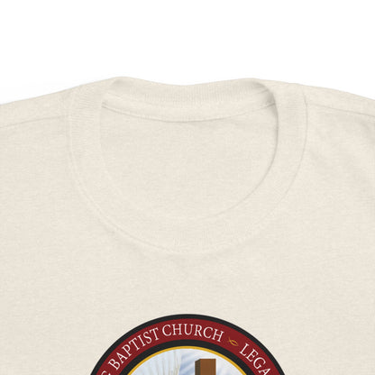 Toddler Cross Tee — Christian Church Logo Kids T‑Shirt
