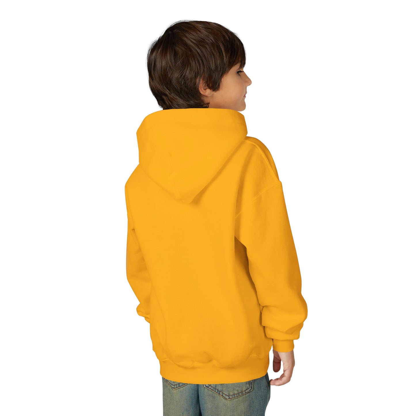 Youth Hoodie – Church Cross & Dove Logo Youth Pullover (Religious Faith Gift)