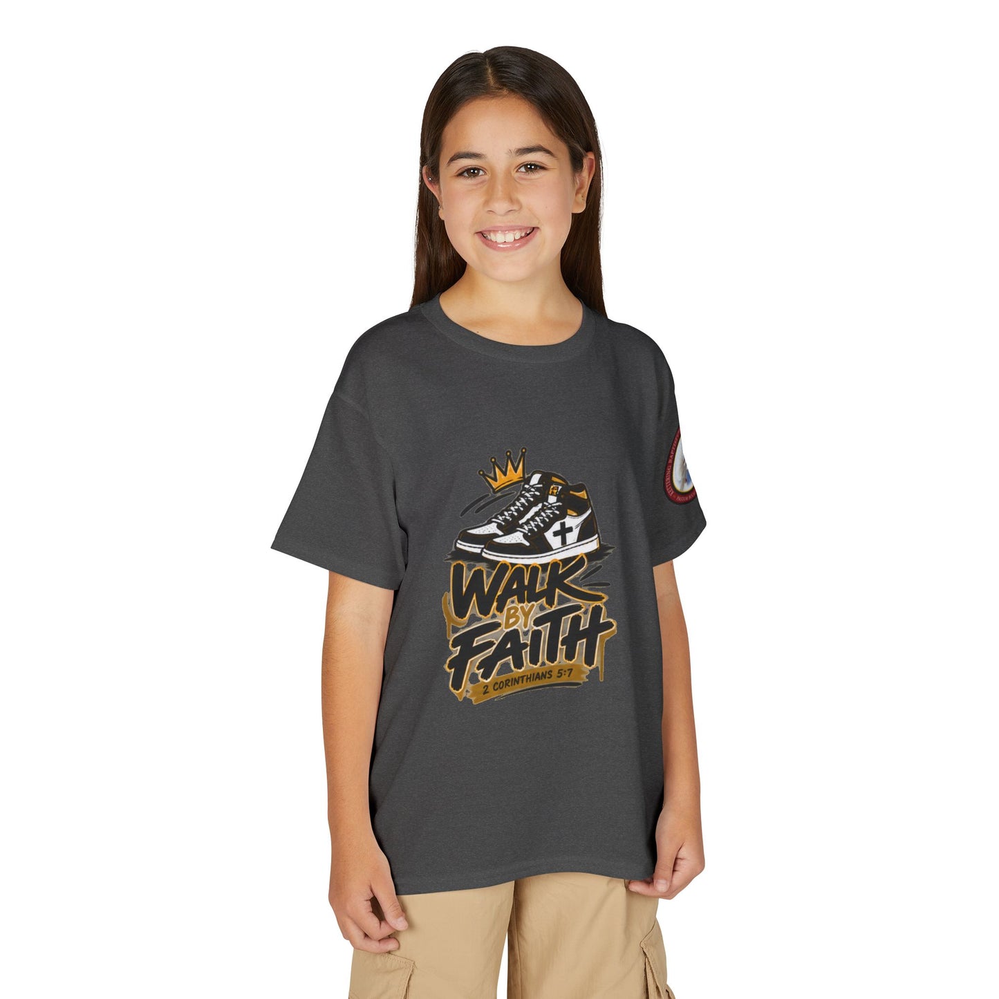 Youth 'Walk by Faith' Graphic T-Shirt