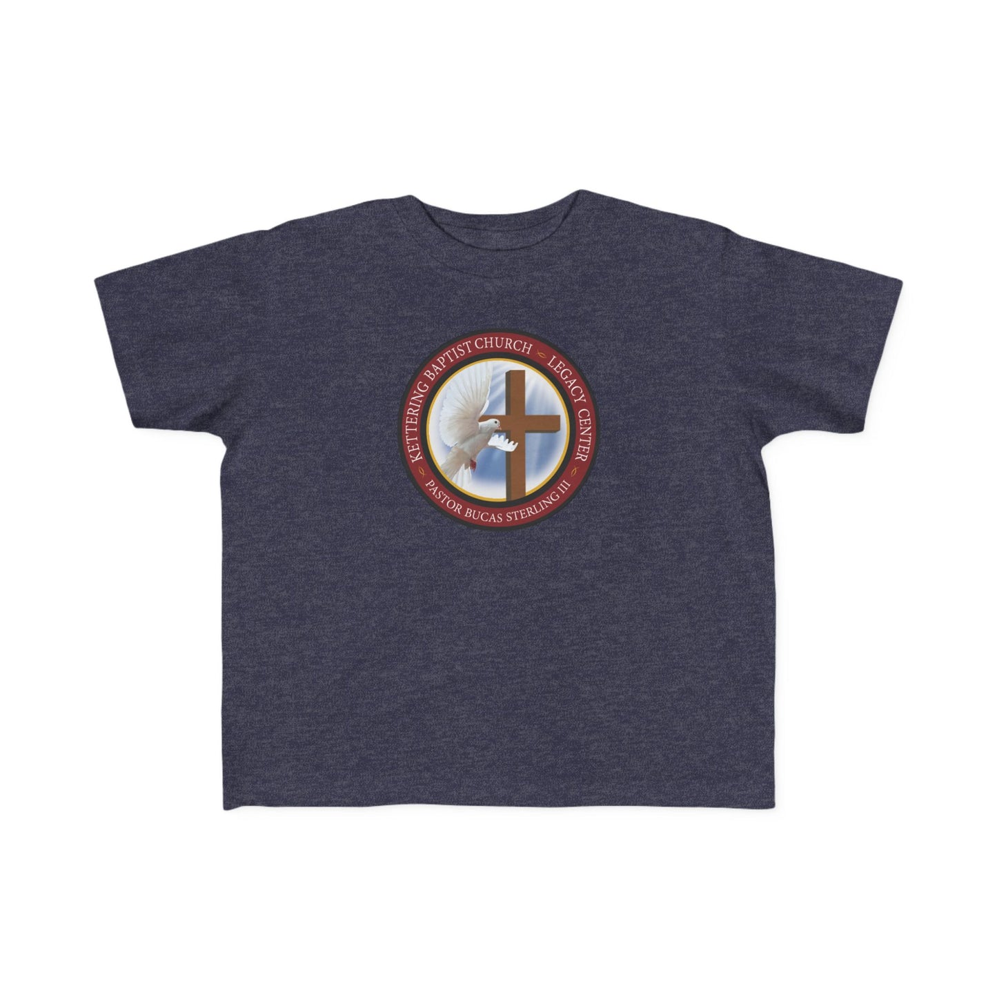Toddler Cross Tee — Christian Church Logo Kids T‑Shirt