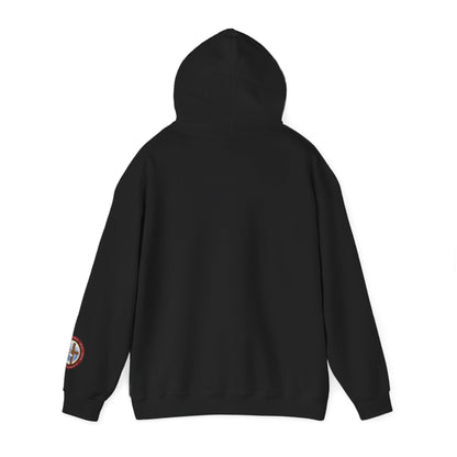Help Me Lord Hoodie — Christian Cross Faith Pullover with Gold Script