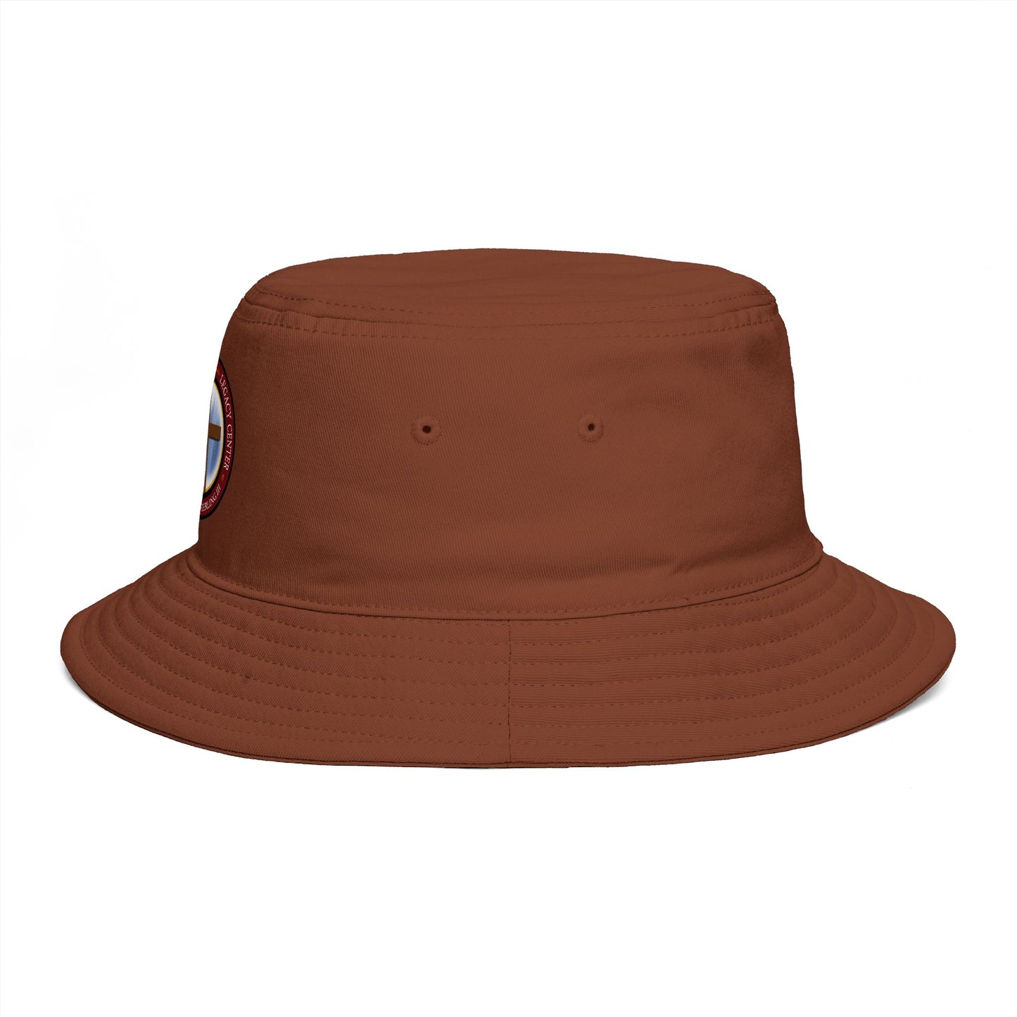 Christian Cross Bucket Hat — Faith Emblem Embroidered Sun Hat
