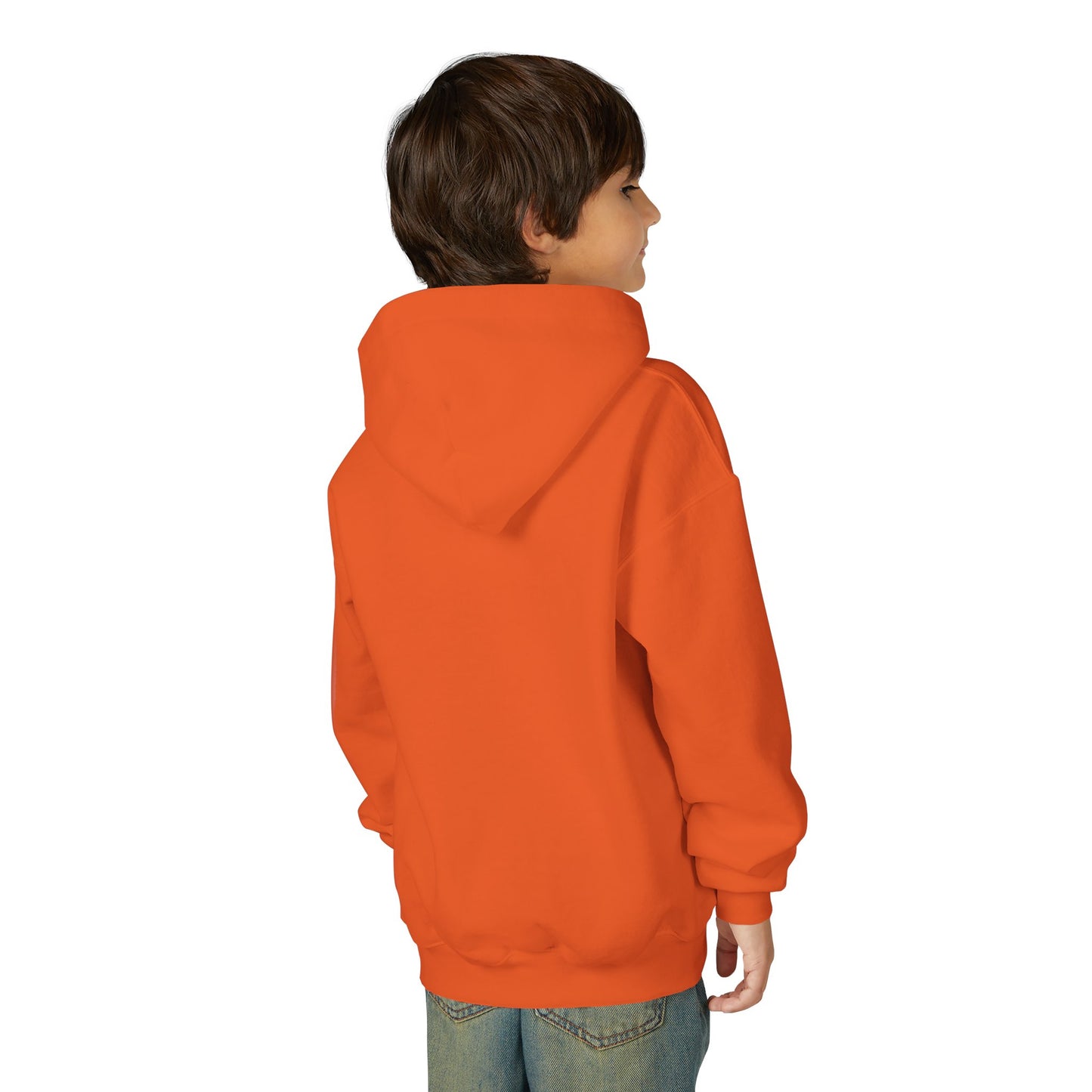 Youth Hoodie – Church Cross & Dove Logo Youth Pullover (Religious Faith Gift)
