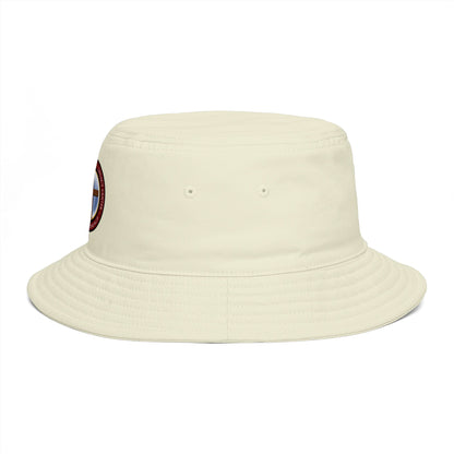 Christian Cross Bucket Hat — Faith Emblem Embroidered Sun Hat