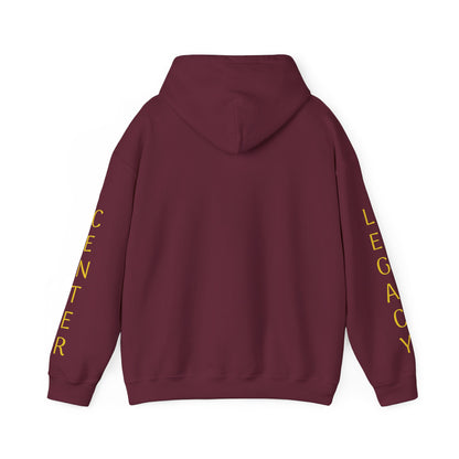 Christian Ministry Hoodie - 'Legacy Center' Cross & Dove Emblem Hooded Sweatshirt