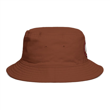 Christian Cross Bucket Hat — Faith Emblem Embroidered Sun Hat