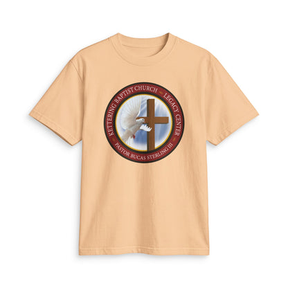 Church Logo T-Shirt — Faith Cross & Dove Design