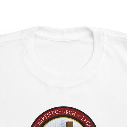 Toddler Cross Tee — Christian Church Logo Kids T‑Shirt