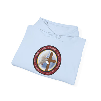 Christian Ministry Hoodie - 'Legacy Center' Cross & Dove Emblem Hooded Sweatshirt