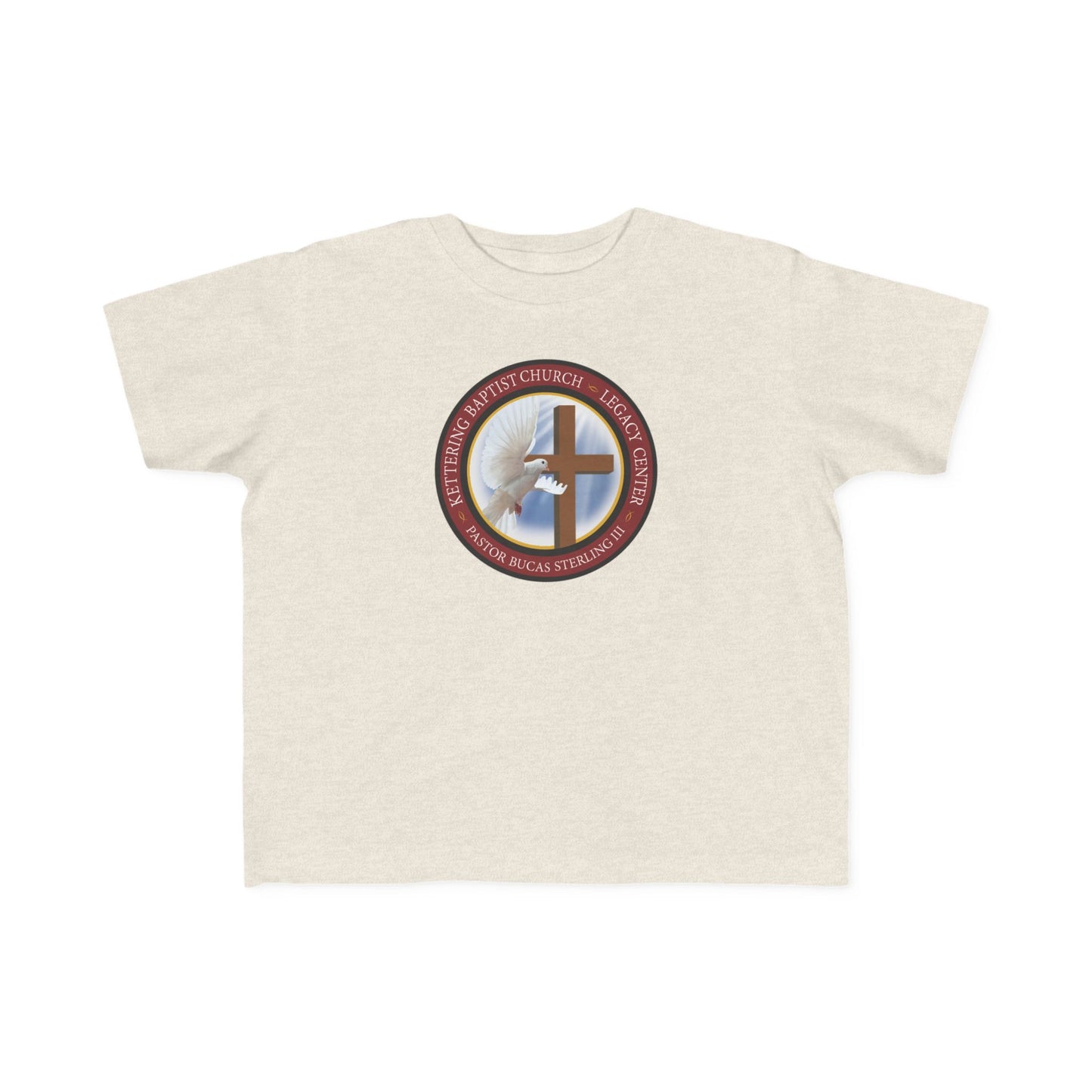 Toddler Cross Tee — Christian Church Logo Kids T‑Shirt