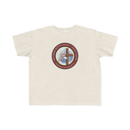 Toddler Cross Tee — Christian Church Logo Kids T‑Shirt