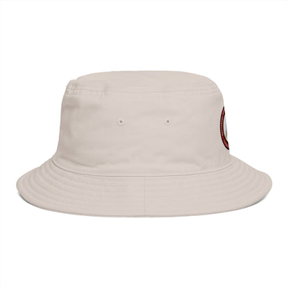 Christian Cross Bucket Hat — Faith Emblem Embroidered Sun Hat