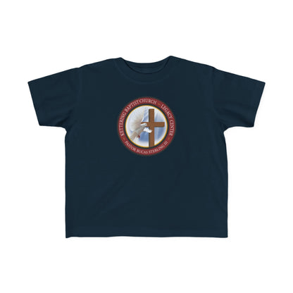 Toddler Cross Tee — Christian Church Logo Kids T‑Shirt
