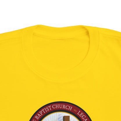 Toddler Cross Tee — Christian Church Logo Kids T‑Shirt