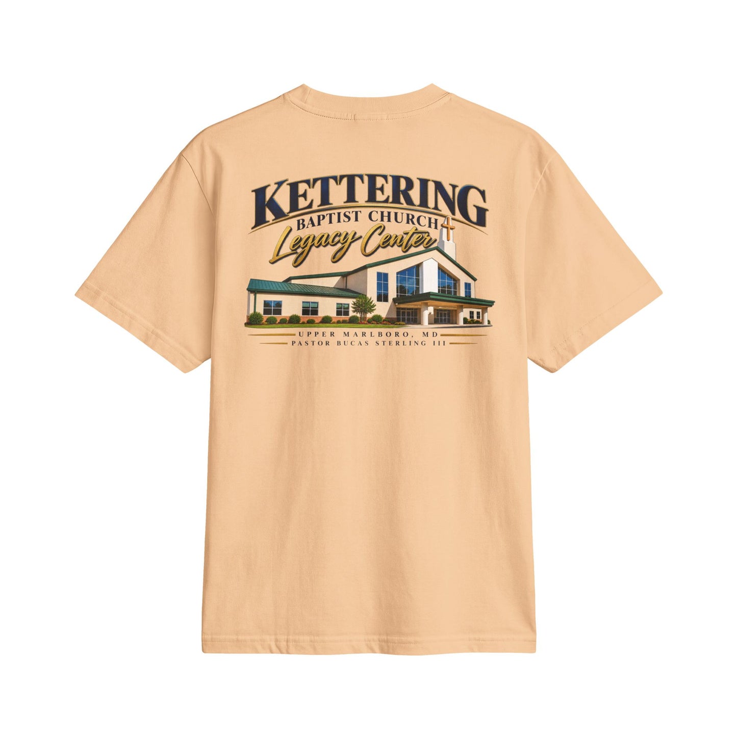 Adult T-Shirt - Kettering Baptist Church Legacy Center Pic