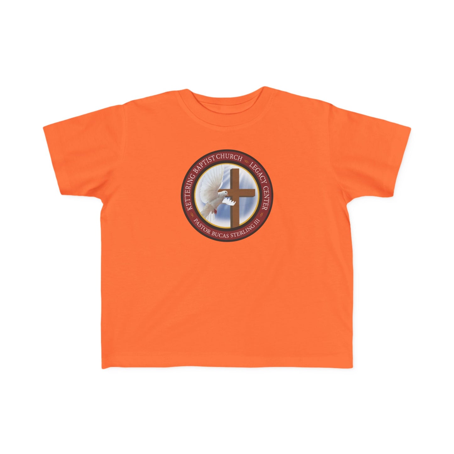 Toddler Cross Tee — Christian Church Logo Kids T‑Shirt