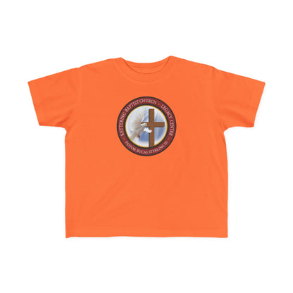 Toddler Cross Tee — Christian Church Logo Kids T‑Shirt