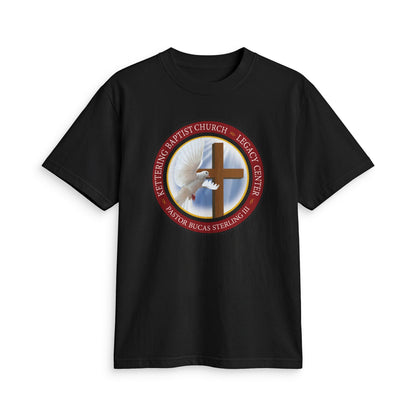 Church Logo T-Shirt — Faith Cross & Dove Design