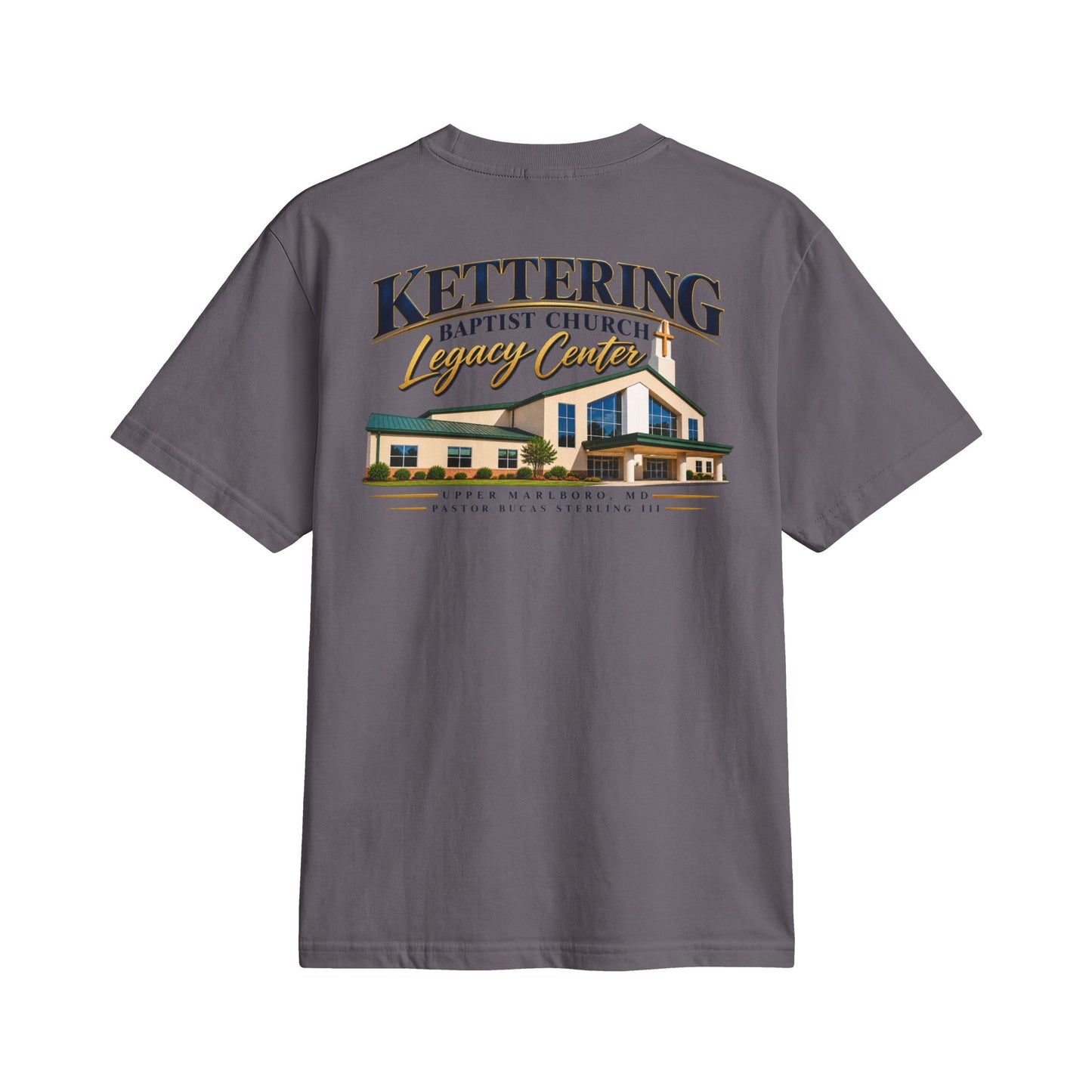 Adult T-Shirt - Kettering Baptist Church Legacy Center Pic