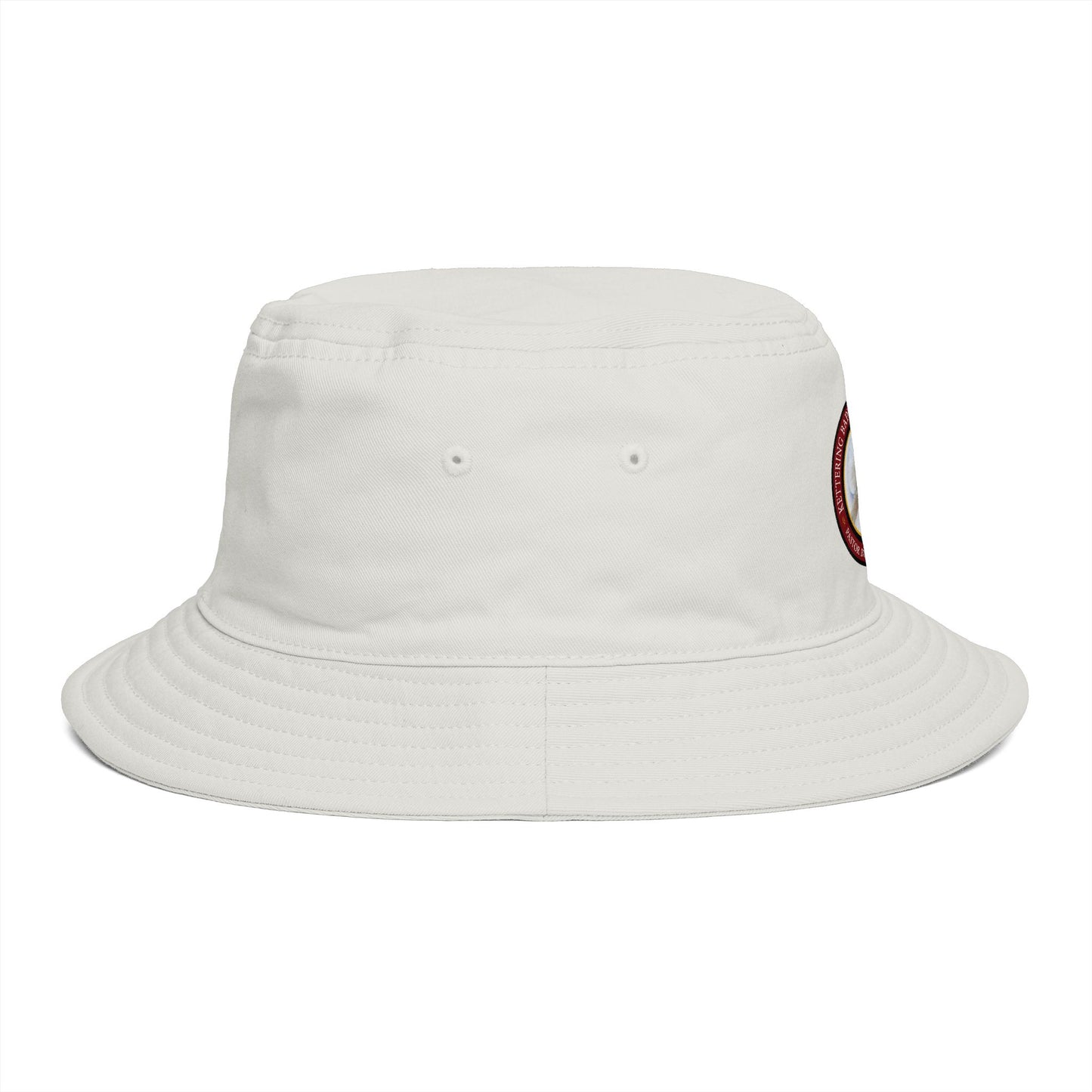 Christian Cross Bucket Hat — Faith Emblem Embroidered Sun Hat