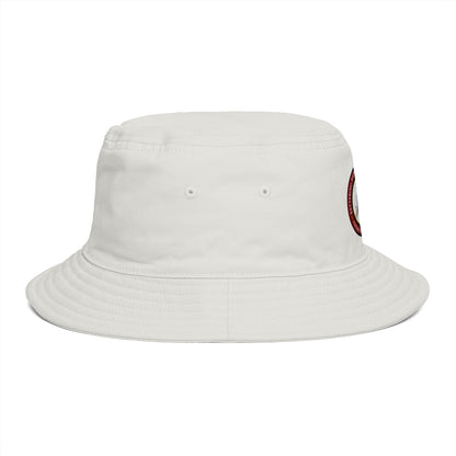 Christian Cross Bucket Hat — Faith Emblem Embroidered Sun Hat