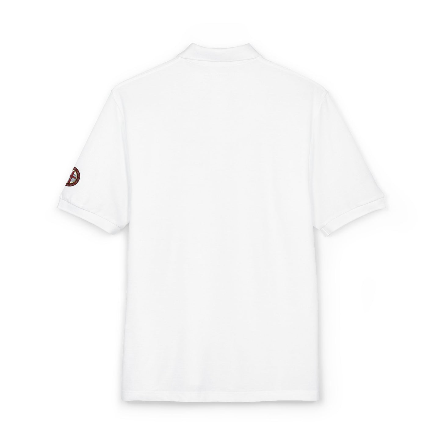 Embroidered Compass Logo Polo Shirt