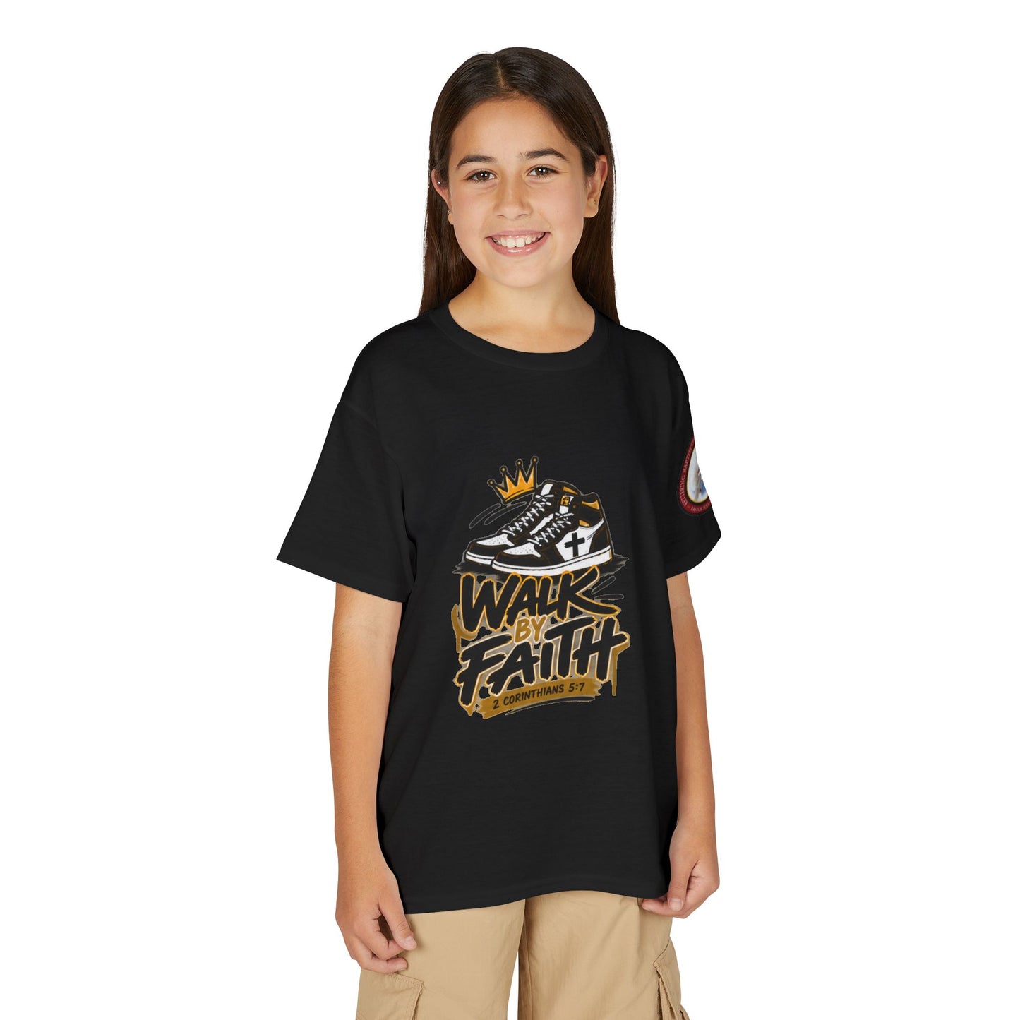 Youth 'Walk by Faith' Graphic T-Shirt