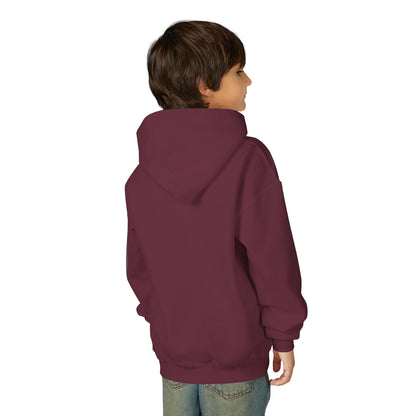 Youth Hoodie – Church Cross & Dove Logo Youth Pullover (Religious Faith Gift)
