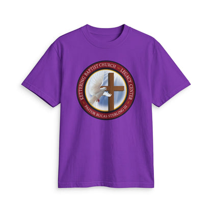 Church Logo T-Shirt — Faith Cross & Dove Design