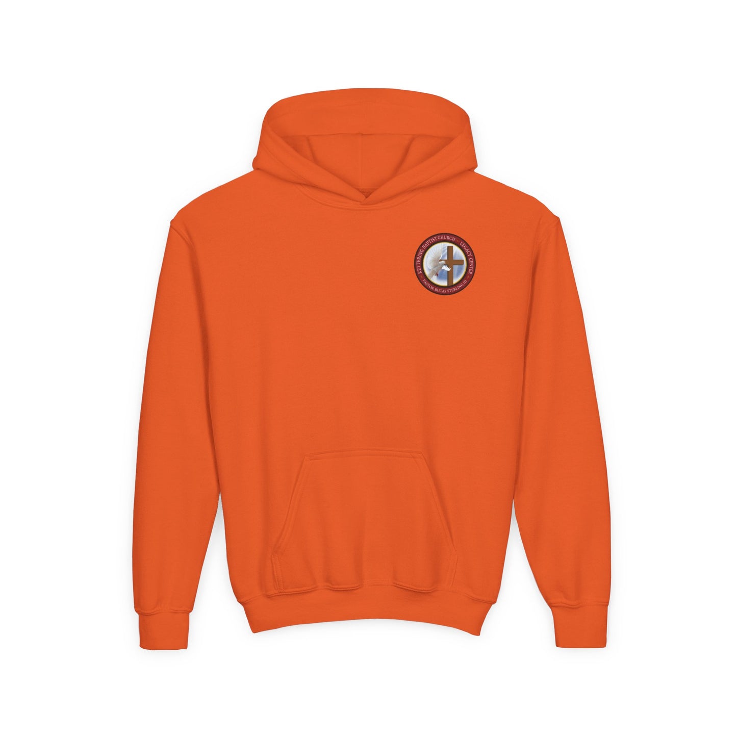 Youth Hoodie — “God’s Plan Hits Different” Inspirational Christian Pullover