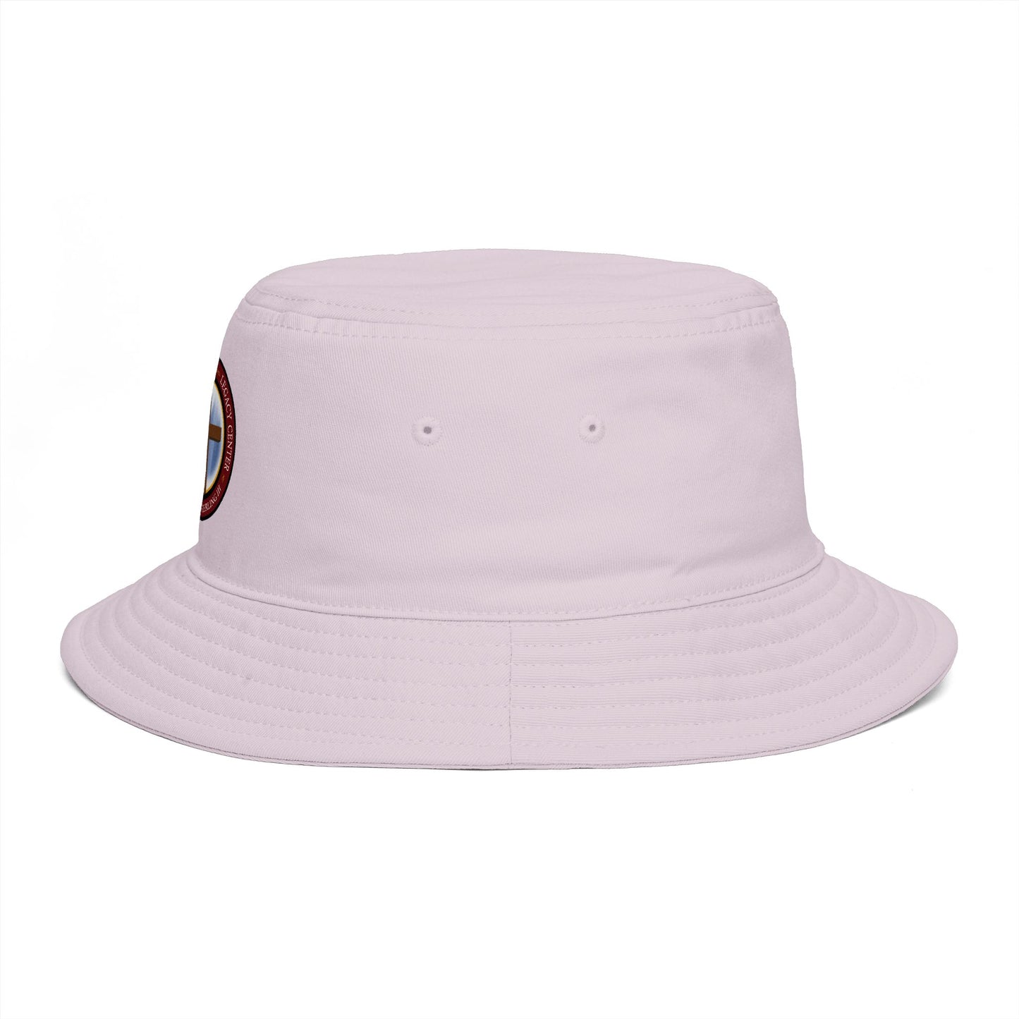 Christian Cross Bucket Hat — Faith Emblem Embroidered Sun Hat
