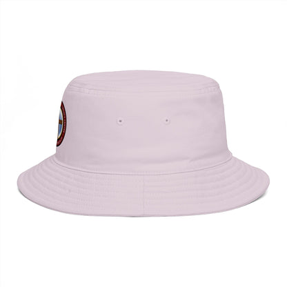 Christian Cross Bucket Hat — Faith Emblem Embroidered Sun Hat