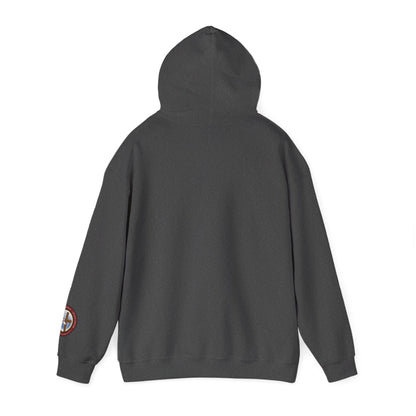 Help Me Lord Hoodie — Christian Cross Faith Pullover with Gold Script