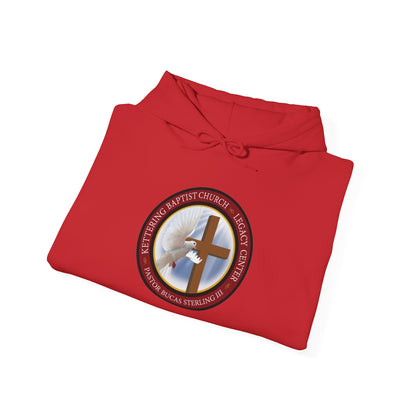 Christian Ministry Hoodie - 'Legacy Center' Cross & Dove Emblem Hooded Sweatshirt