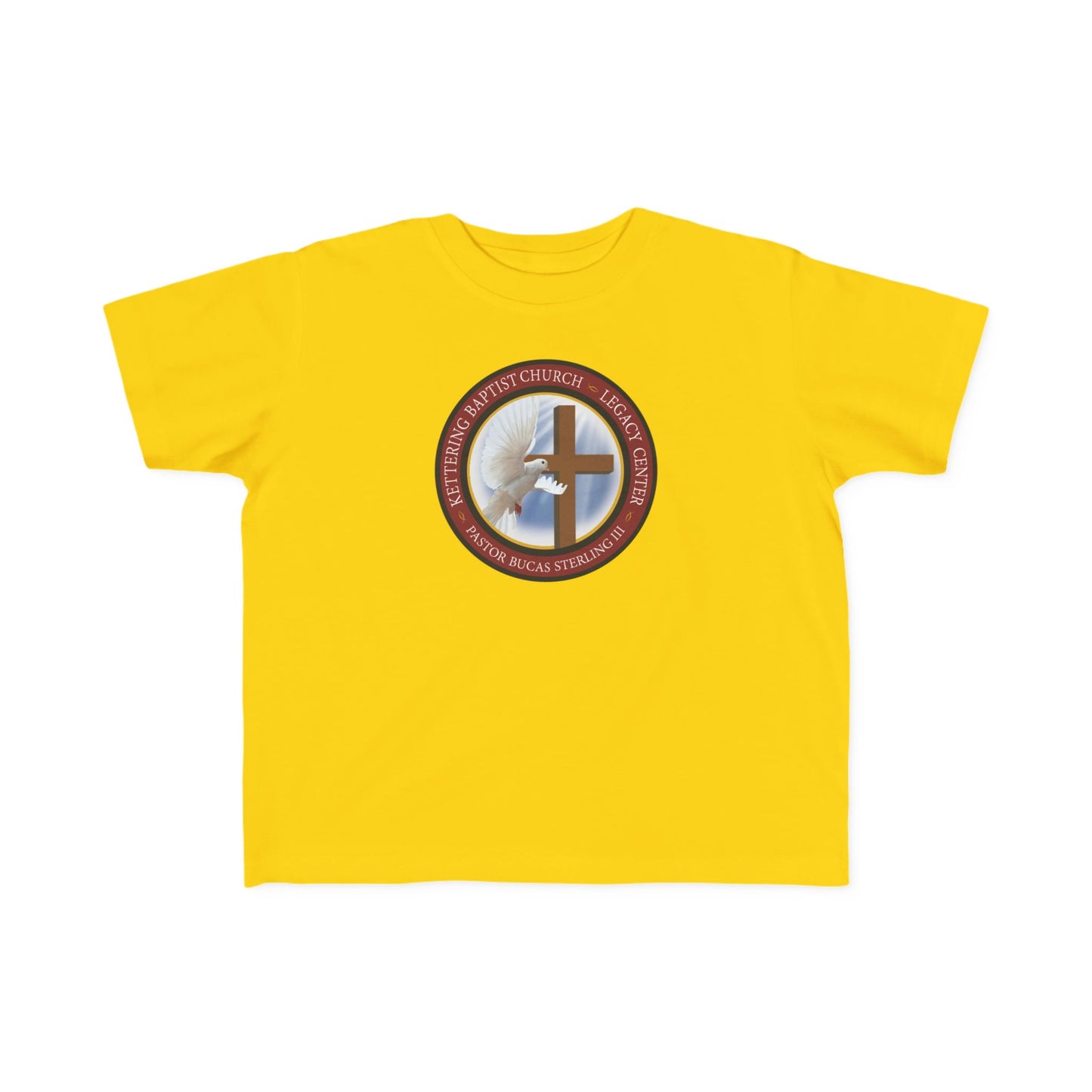 Toddler Cross Tee — Christian Church Logo Kids T‑Shirt