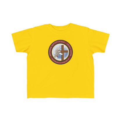 Toddler Cross Tee — Christian Church Logo Kids T‑Shirt