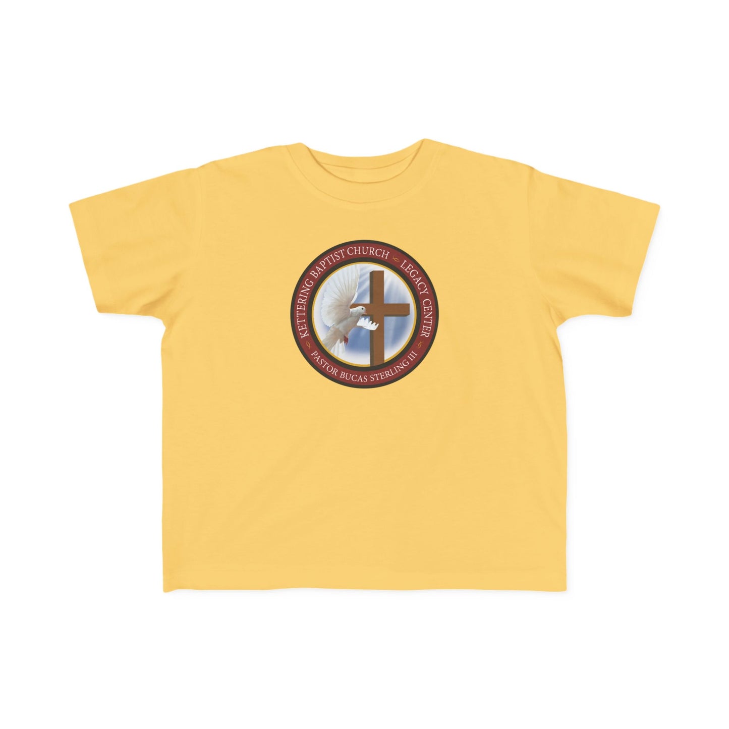 Toddler Cross Tee — Christian Church Logo Kids T‑Shirt